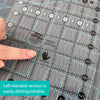 Creative Grids Left Handed Quilt Ruler 6-1/2in x 24-1/2in - CGR24LEFT