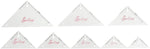 Sew Easy Mini Right Angled Triangle Template Set
