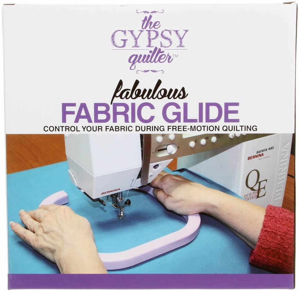 The Gypsy Quilter Fabulous Fabric Glide TGQ005, White, Regular