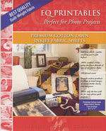 Premium Printable Cotton Lawn Fabric 8.5inX11in 6/Pkg-100% Cotton