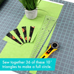 Creative Grids 10 Degree Triangle Ruler - CGRT10